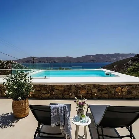 Premium 3 Bd Mykonos W Private Pool Retreat 帕诺尔莫斯米科诺斯